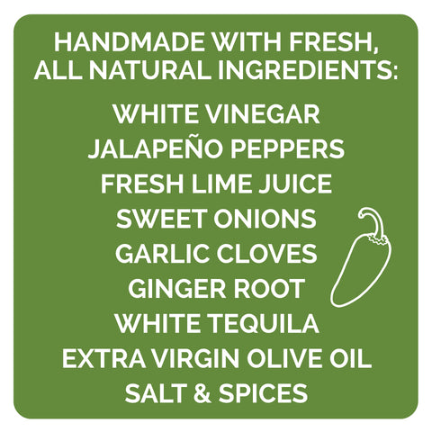 Jalapeño Tequila & Lime Hot Sauce 10oz