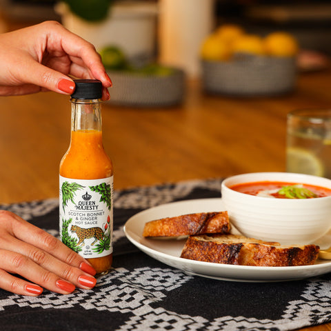 Scotch Bonnet & Ginger Hot Sauce 5oz • HOT ONES