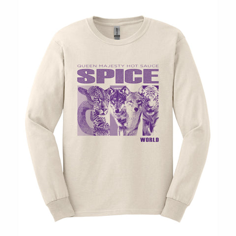 • QMHS Long Sleeve SPICE Tee Shirt •
