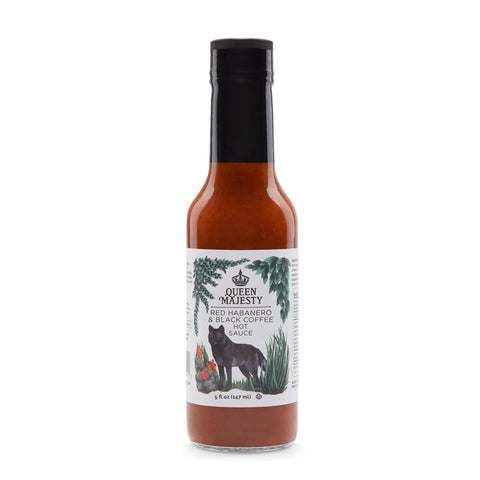 Red Habanero & Black Coffee Hot Sauce 5oz • HOT ONES